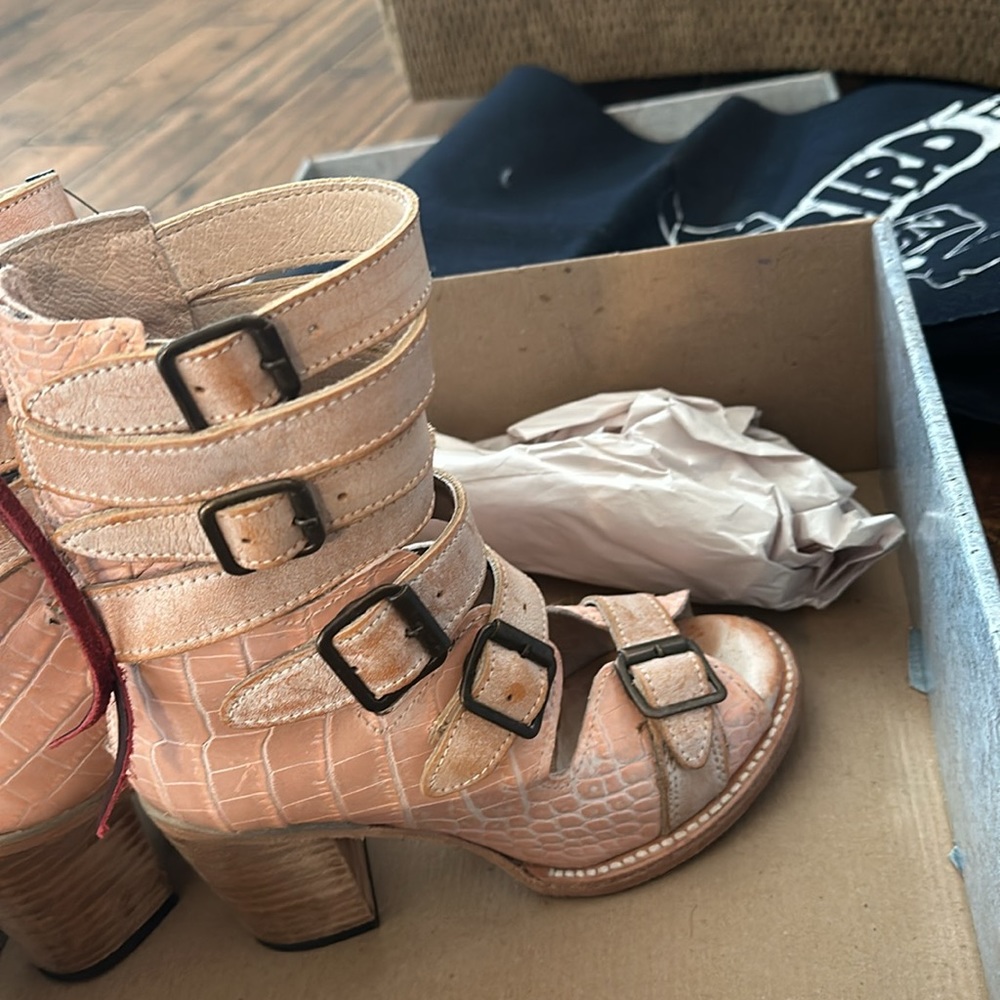 Dog not included - beautiful freebird boots - barely worn